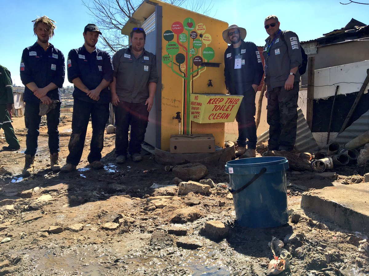 lukepettenon's tweet photo. Final day of the @CommPlumbing #Diesploot #SouthAfrica! Install complete &amp; toilets fully functional! #commplumbing https://t.co/0GcuHIAjAw