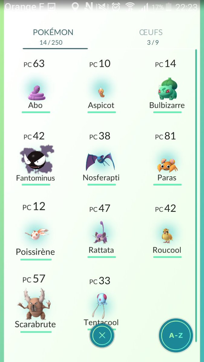 Kimalwe's tweet photo. Première journée de chasse. 😊 #PokeGoWalk https://t.co/Odq8fJaFN5
