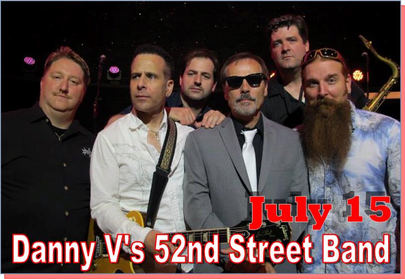 BurlcoParksNJ's tweet photo. Tonight at the BurlCo Amphitheater, Danny V's 52nd Street band!  Free, outdoor concert. https://t.co/O7idq8CaV6 https://t.co/tVNPITNHnS