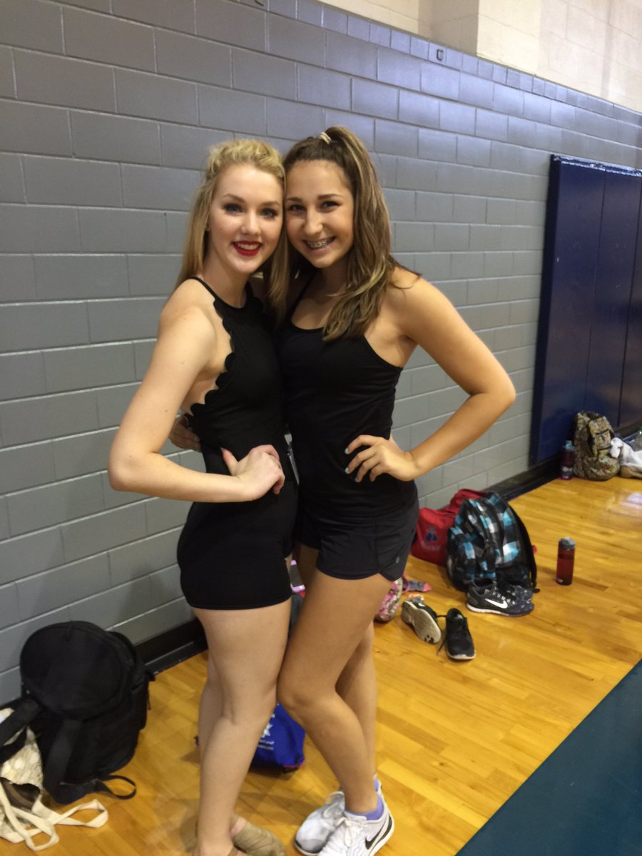 kasandraboulo's tweet photo. beyond proud of @maddiejohanna for working so hard to become a part of the #77line! love you❤️💙 https://t.co/ueGVFKXavk