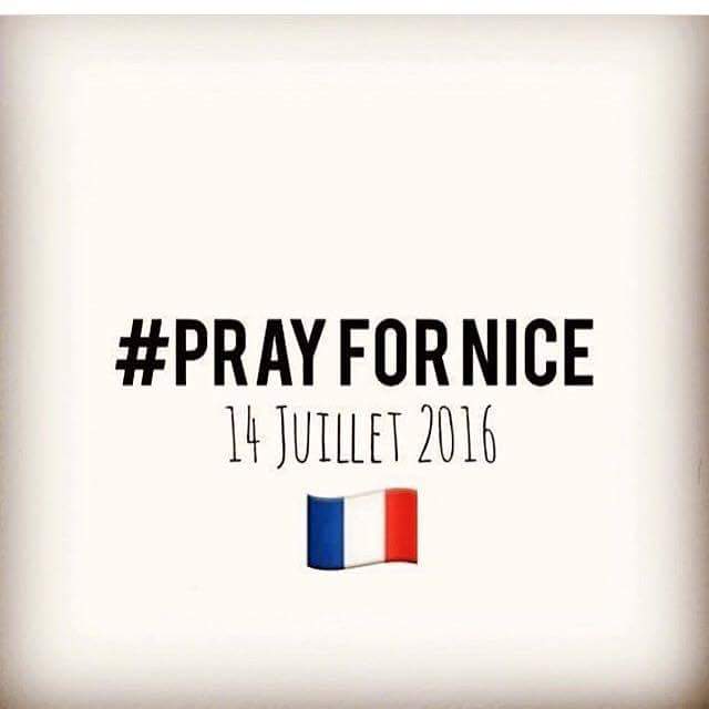 Another cruel act that leaves us mourning! Pray for all of those suffering 🙏 #PrayForNice