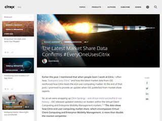 stratodesk's tweet photo. The Latest Market Share Data Confirms #EveryOneUsesCitrix https://t.co/OlCPQopMxR #virtualization https://t.co/lRF6eNWYqq
