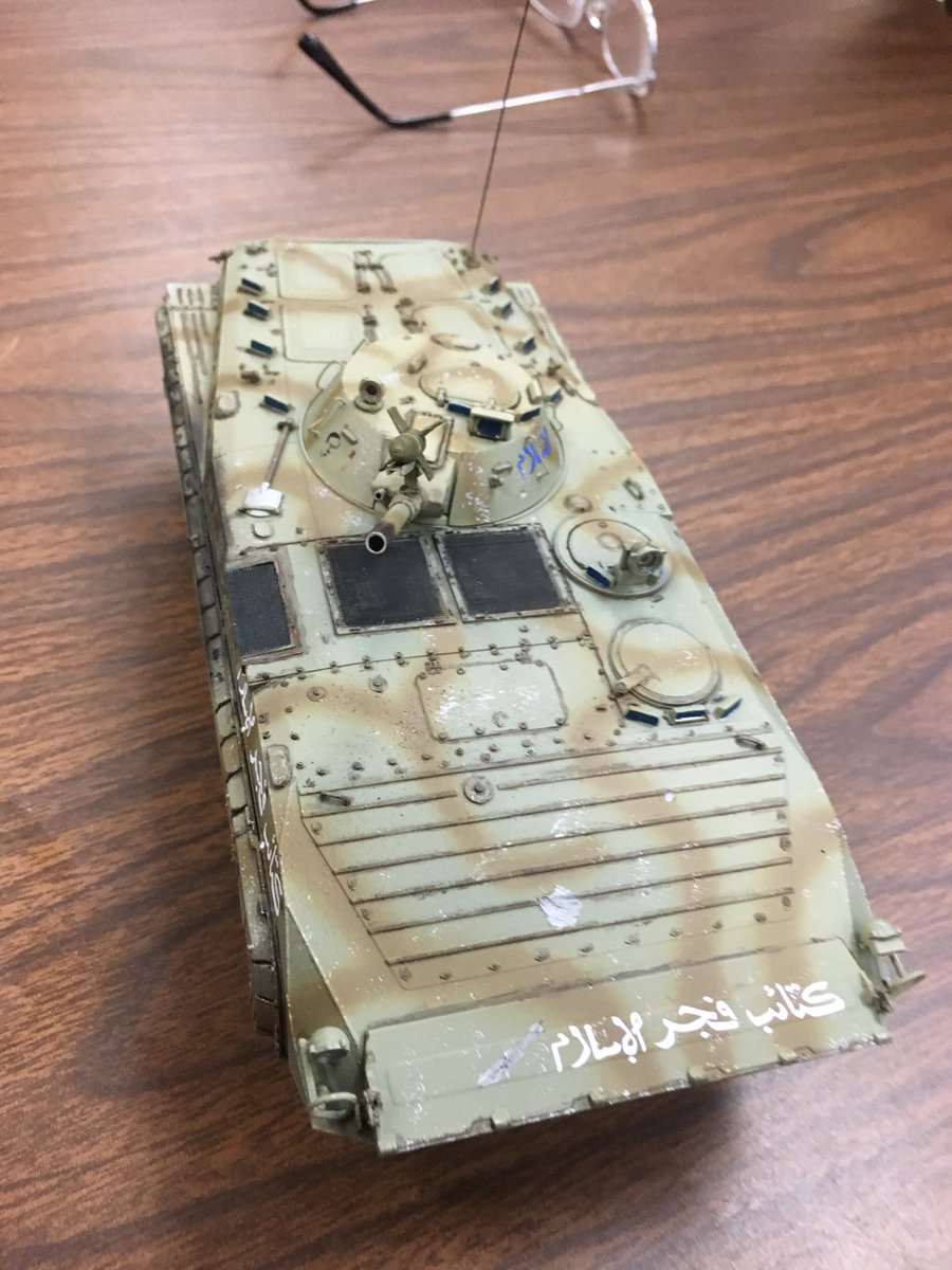 1/35th scale ESCi kit BMp1 from July meeting!