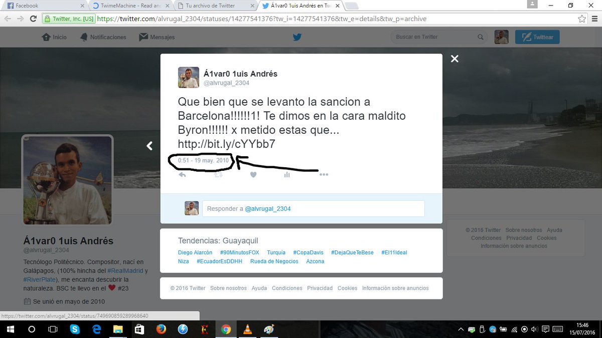 alvrugal_2304's tweet photo. Jajajajjaa Miren un tweet del 2010. Owwww 😂😂😂 #RecordandoTwitter https://t.co/84pQKLCDN3