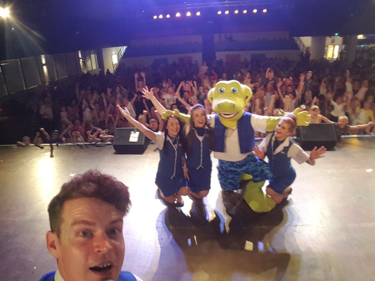 PrestatynBlues's tweet photo. We are loving life here at Pontins Prestatyn! The party just doesn't stop! #CaptainCroc #Prestatyn #SummerIsComing https://t.co/eaSqiNiy0N