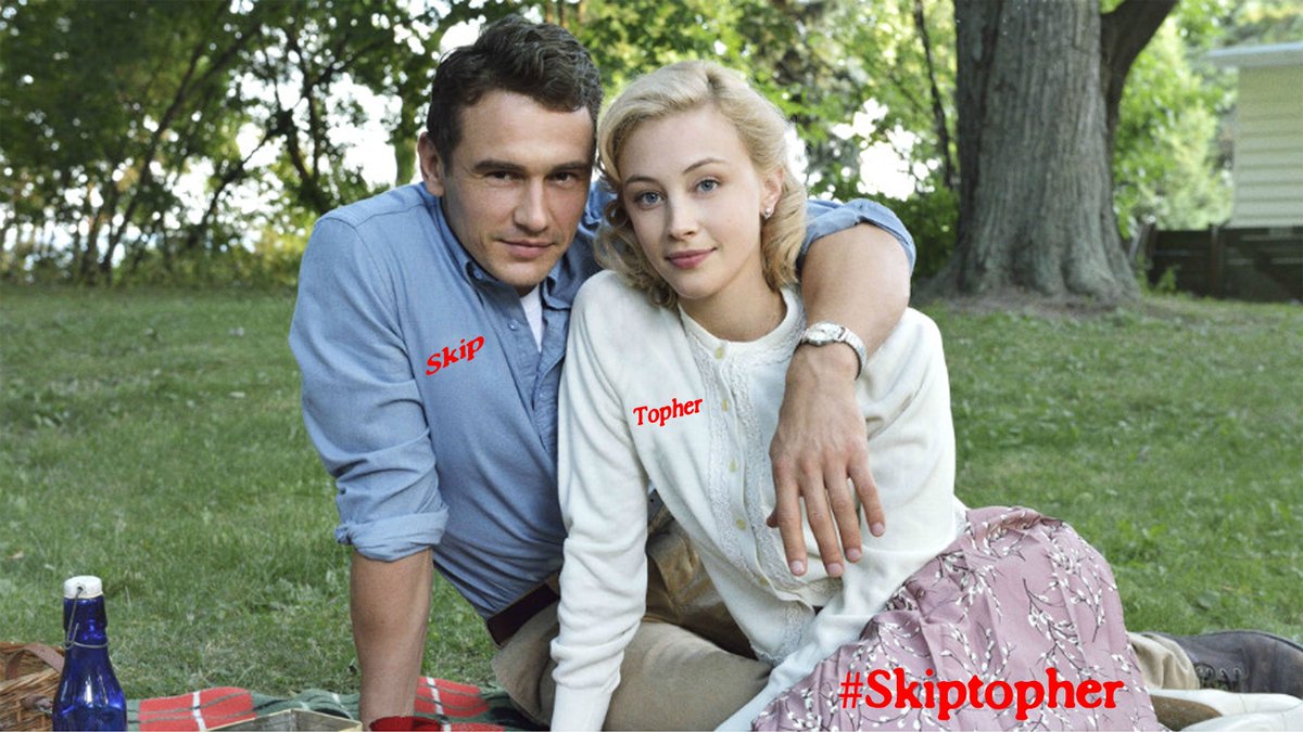 112263Podcast's tweet photo. #Skiptopher Contest Entry 3 (of 4) from Tom Walton! Granted, Chris is pretty; but is he Sadie pretty? @wired525 https://t.co/hrPtMTL0kB