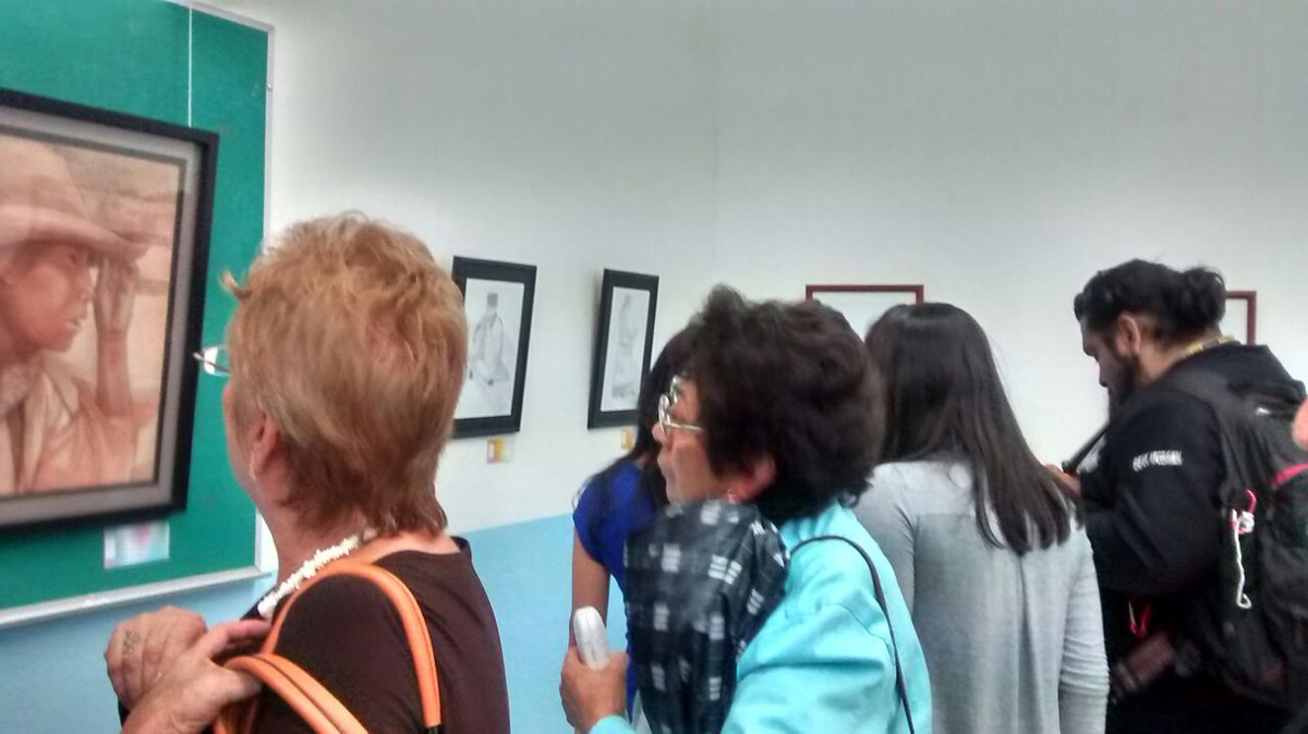 BJAlcaldia's tweet photo. Se lleva a cabo la inauguración de la exposición de pintura a lápiz y acuarela de alumnos de nuestras #UTEBJ. https://t.co/Nb21KE8202