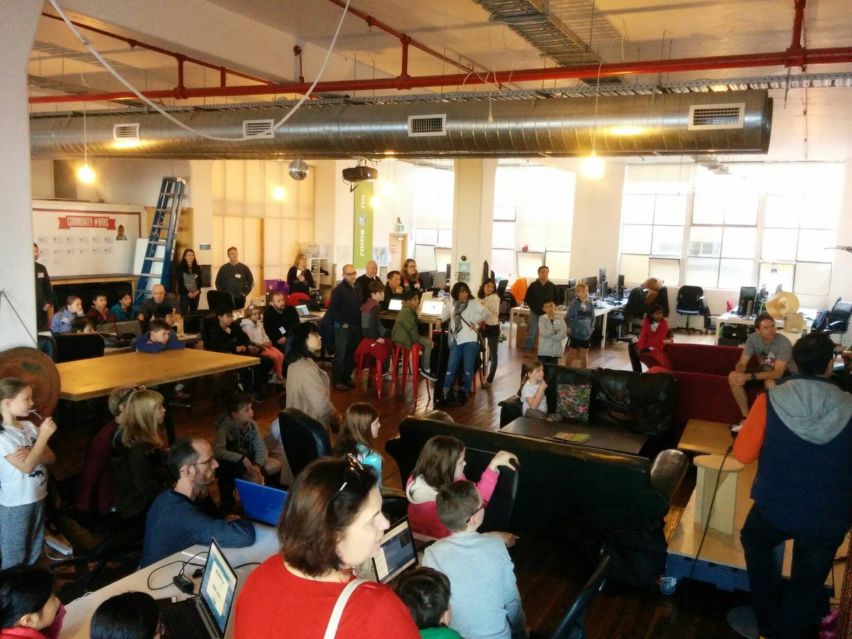 coderdojomelb's tweet image. CoderDojo Melbourne @inspire9 term 3 has kicked off! Absolutely packed with 40+ kids coding. #kidscancode