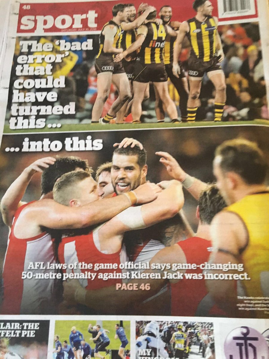 AMcK3220's tweet photo. #goswans #AFLSwansHawks @dr_rooke @Patsmac06 @RyanKeogh10 @Bazmanau @22_kg https://t.co/9LPsJV0s47
