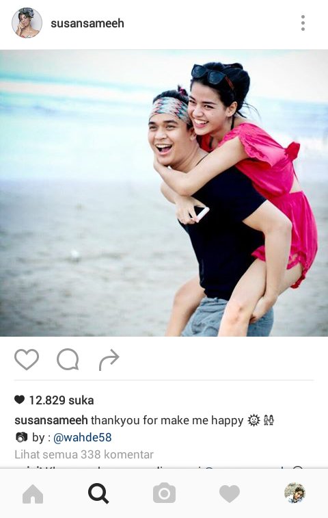 Aduhhhh Caption incess ucan 😍😍😄🙏 <a href="/susansameh/">SUSAN SAMEEH</a> <a href="/bangbily/">Billy Syahputra</a>