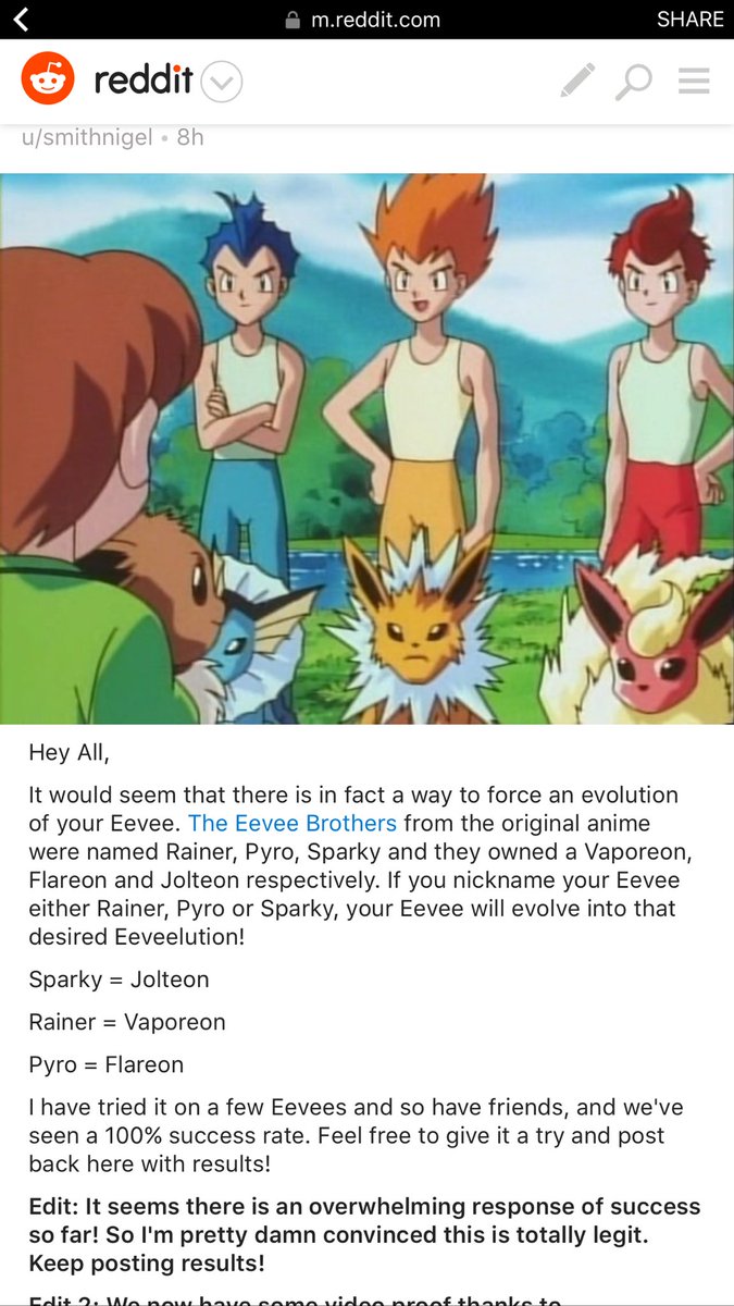 Pokémon Go hack: How to evolve Eevee into Vaporeon, Flareon