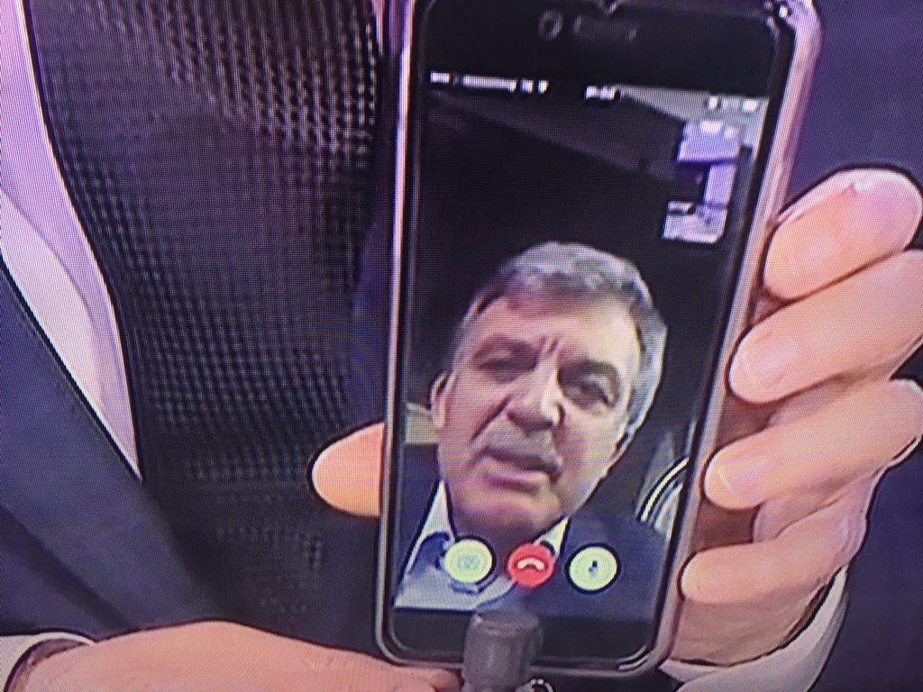 SajadJiyad's tweet image. Gul speaking now says Turkey is not an African country where coups replace democracy