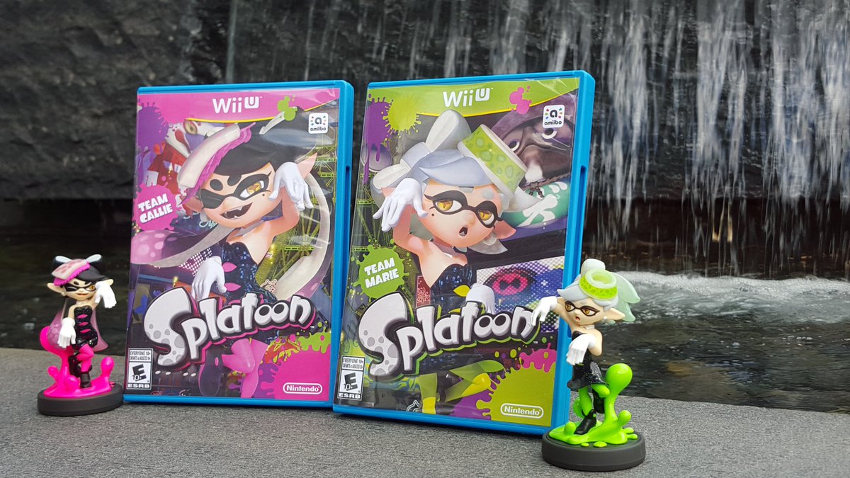 NintendoAmerica's tweet image. Support your favorite Squid Sister with printable alternate box art for #Splatoon! splatoonus.tumblr.com/post/147450568…