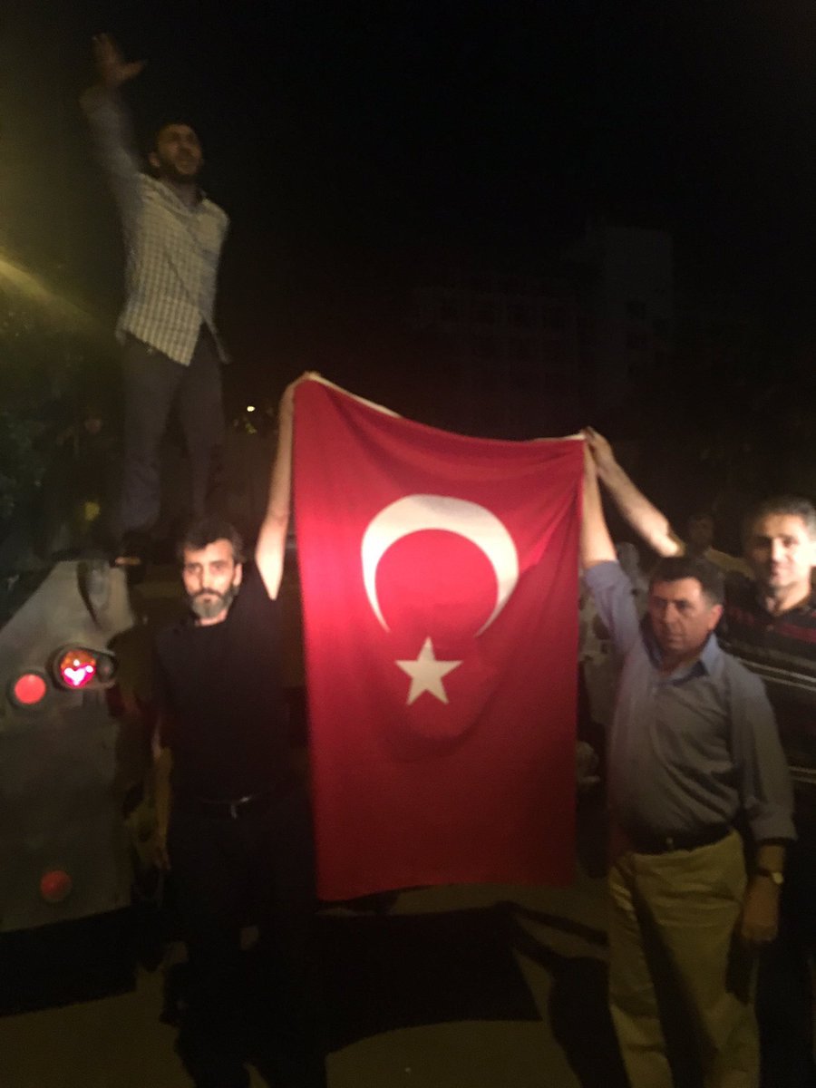 Попытка военного переворота в Турции 
