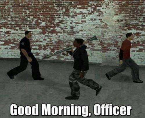 redpillgamedev's tweet image. &quot;Take care, citizen, t&apos;neighborhood&apos;s not safe.&quot;
#mobilegames