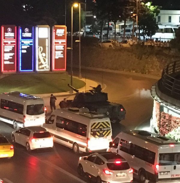 Попытка военного переворота в Турции 