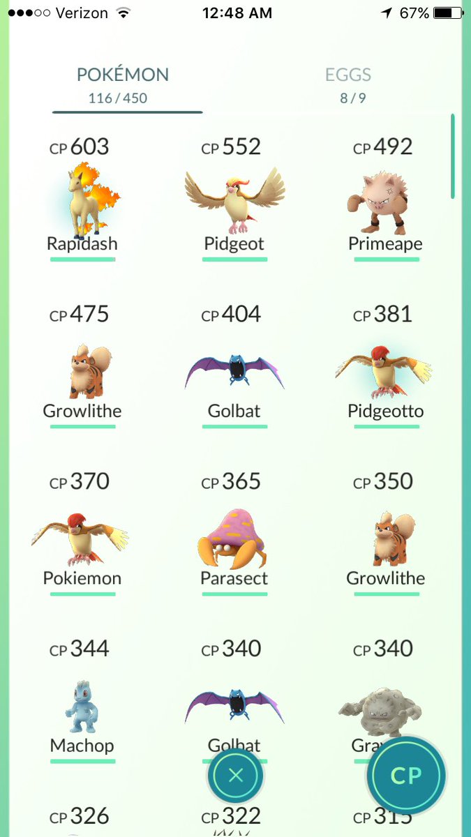 HazzyClouds429's tweet photo. #pokemongo #teamvalor #teamvalorvegas my strogest so far https://t.co/s0mp1gMjn5