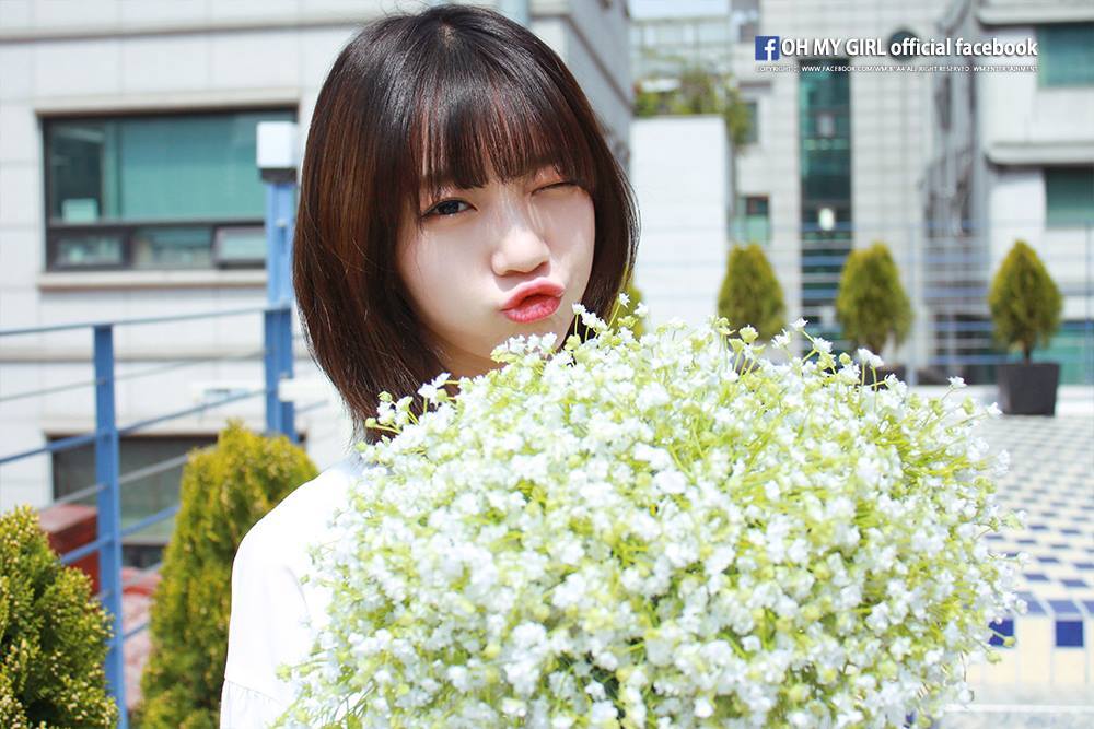 Fan video of Oh My Girl reveals just how small in size Binnie actually is