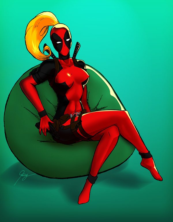 sLadydeadpool's tweet image. 