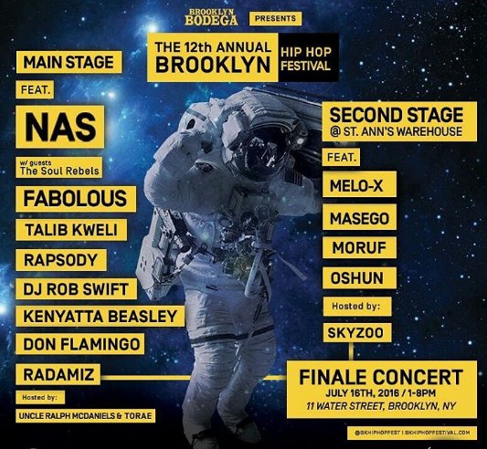 defjam's tweet photo. TICKET GIVEAWAY! Win two tickets to @BKHipHopFest  TOMORROW feat. @Nas &amp; @myfabolouslife when you RT this TWEET! https://t.co/HCnYOujvMf