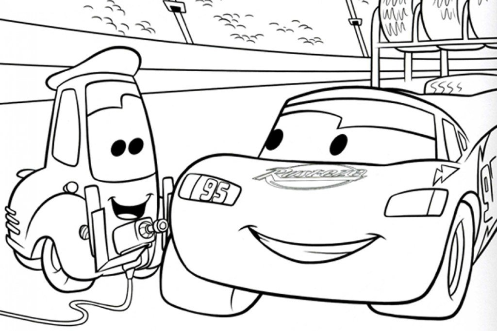 64 Coloring Pages Cars Movie  Latest