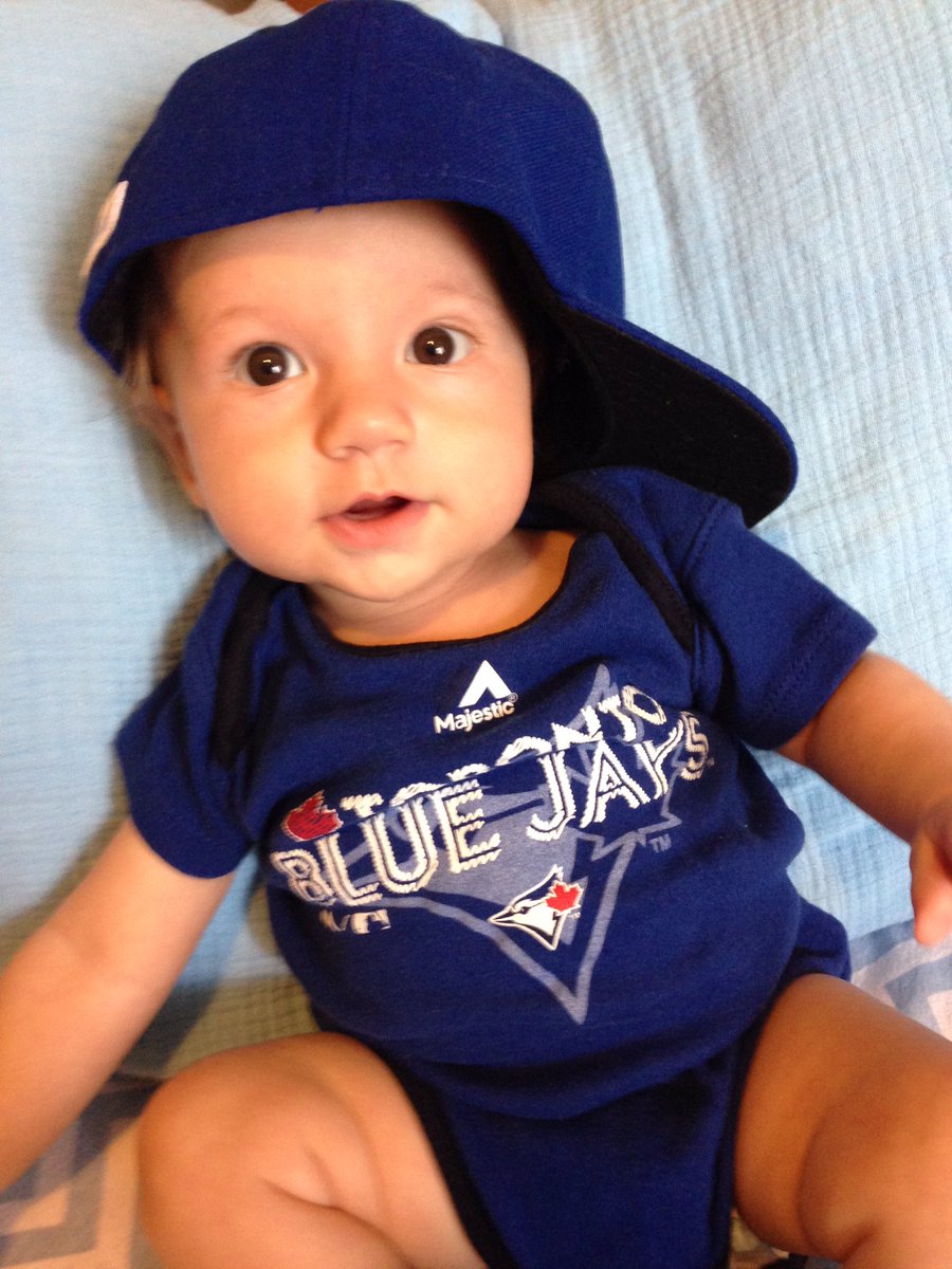 ianthefeedguy's tweet photo. Going to have to tell this guy the @BlueJays game is past his bed time #InfantProblems https://t.co/NZ0qnIq8ys