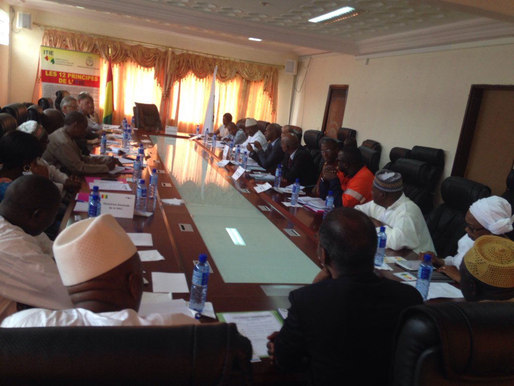 OSIWA1 Prime Minister Youla commends OSIWA for supporting Guinea's EITI compliance process