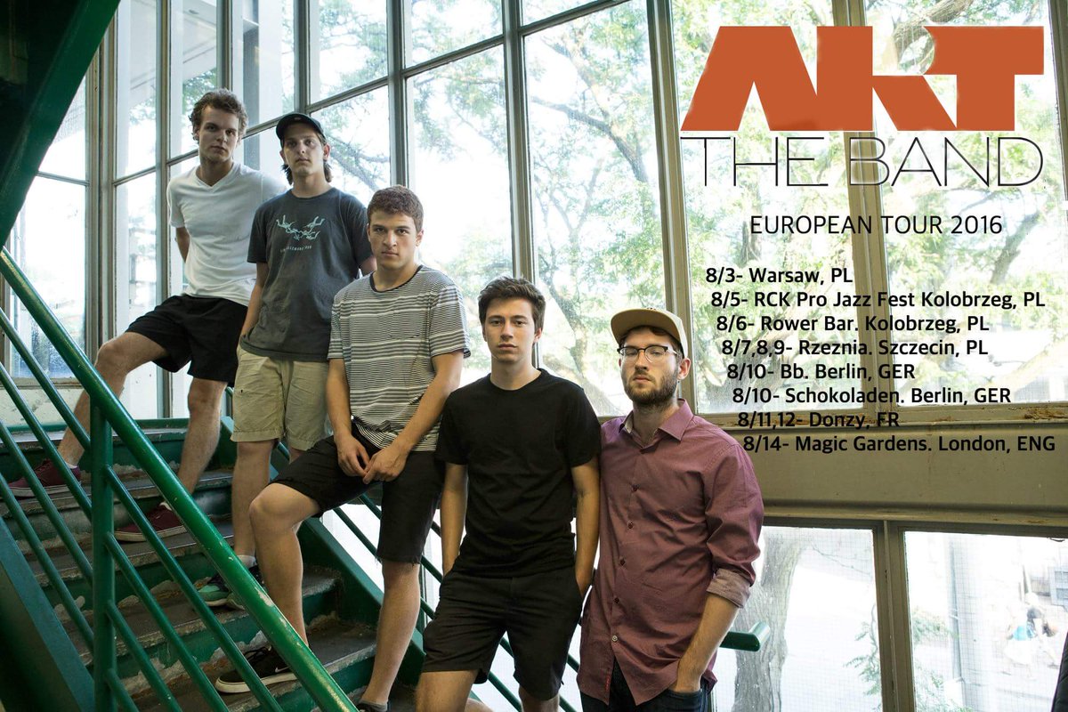 European Tour dates announced!