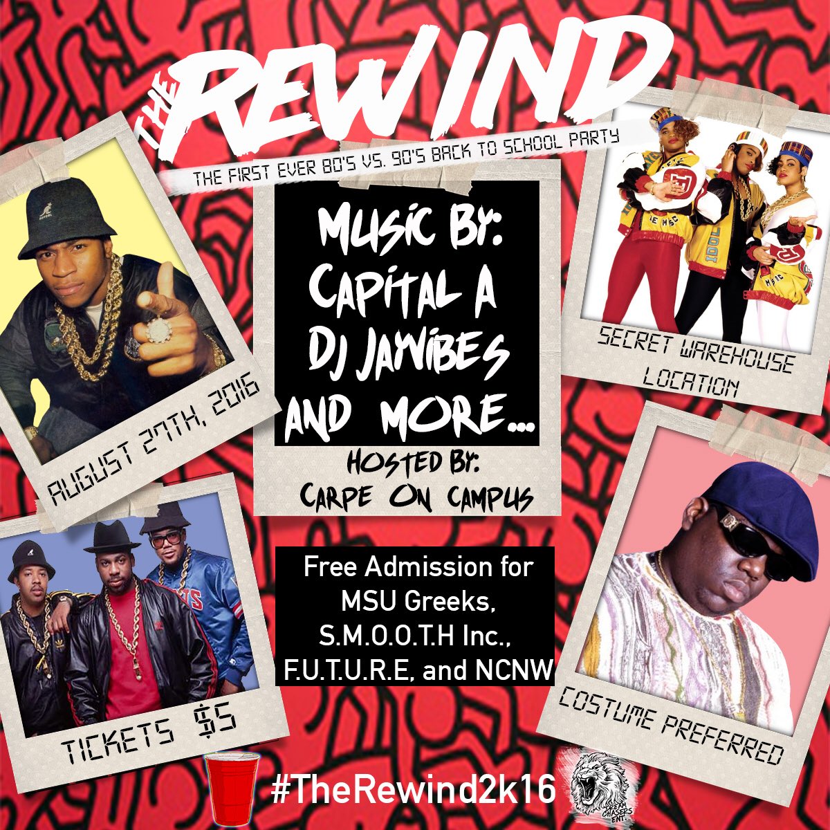 PartyPhi's tweet photo. From the makers of the #MSUPituation...
#TheRewind2k16 will be a night you will never forget https://t.co/70yPhkyqXg