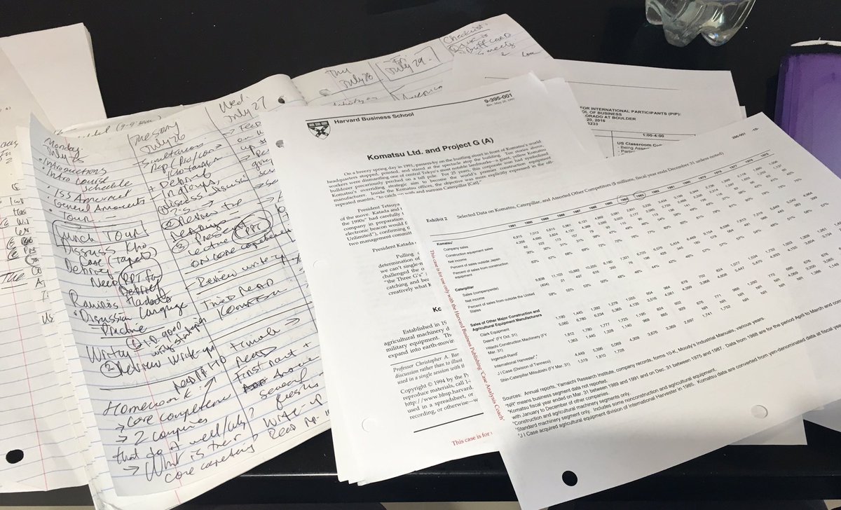 mattbaca's tweet photo. Lesson plans &amp; @HarvardBiz case study 4 #MBA prep prgrm 4 #internationalStudents @CUBoulder @leedsbiz. laughs, too! https://t.co/hN7wABDegt