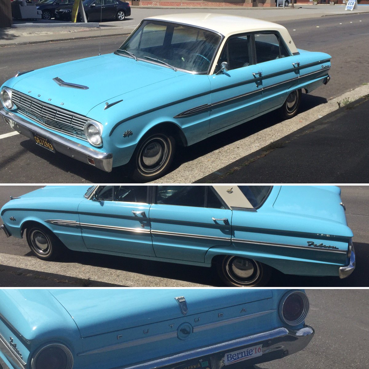 marinarchery's tweet photo. @regularcars Spotted a sky blue Futura outside the shop. '63? https://t.co/2PwKqf1yvu