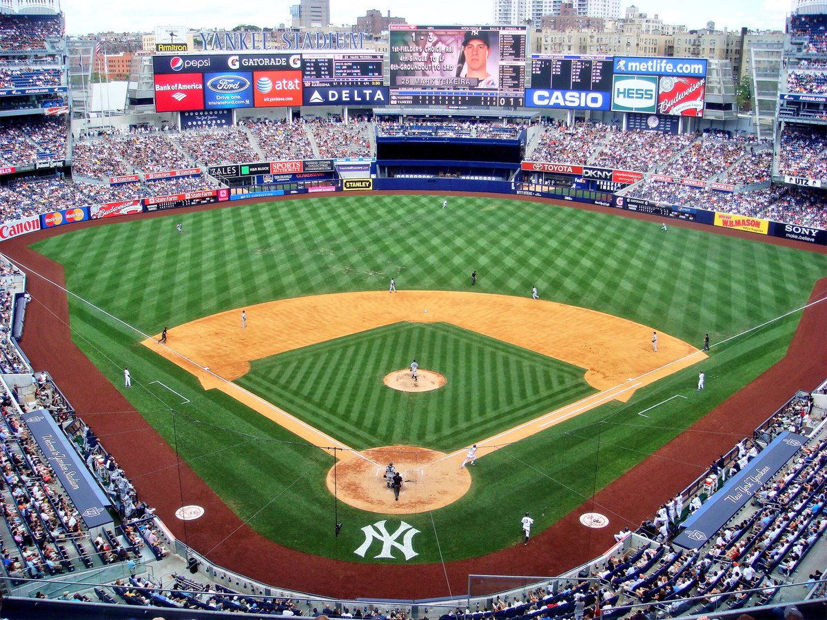 beststadiums__'s tweet photo. Yankee Stadium (Bronx, NY) ⚾️ https://t.co/tBcIfUIPYM