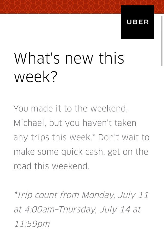 Ask me if I care. #Uber