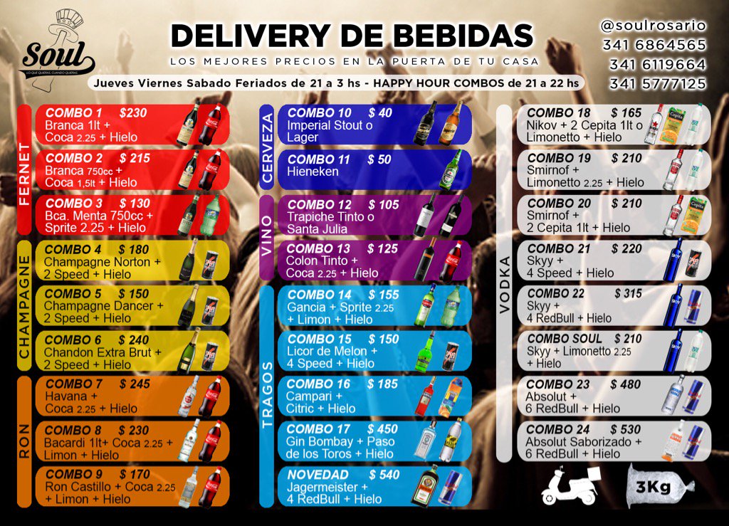 DeliverySoul's tweet image. YA TOMAMOS TU PEDIDO!