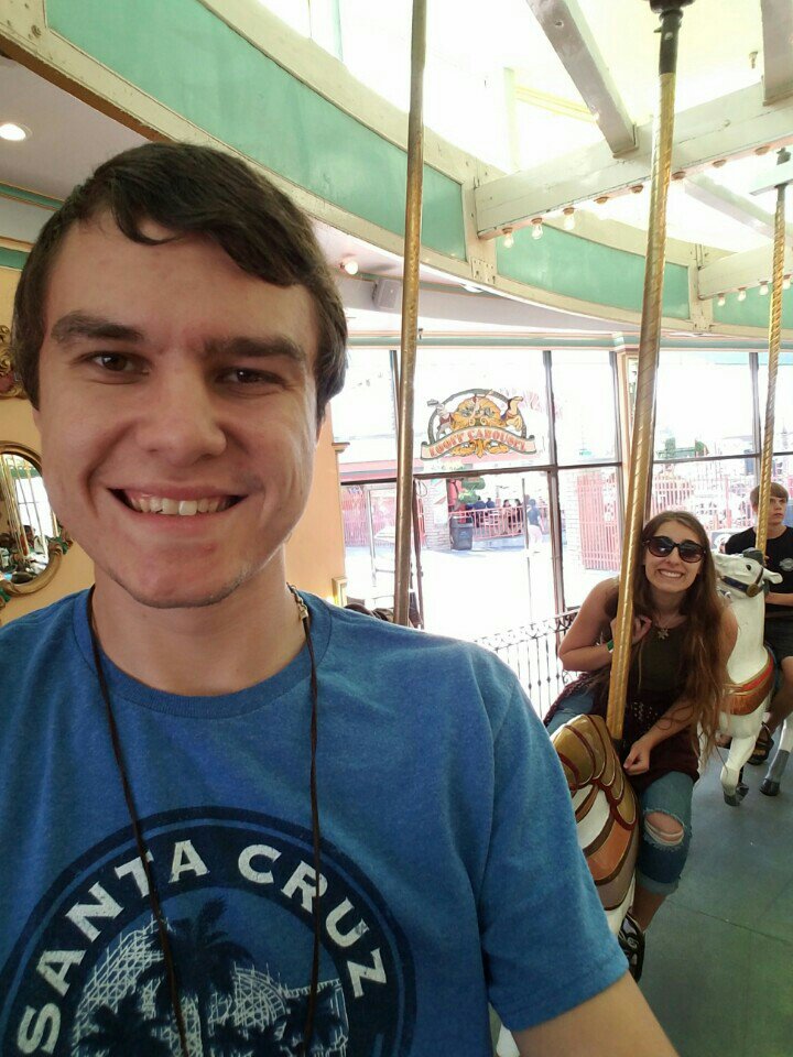 nlaschkewitsch's tweet photo. Back again! #RideWithACE #beachboardwalk #looffcarousel (@ Santa Cruz @BeachBoardwalk) https://t.co/W4KrXU44nb https://t.co/YCGG9dQXtV