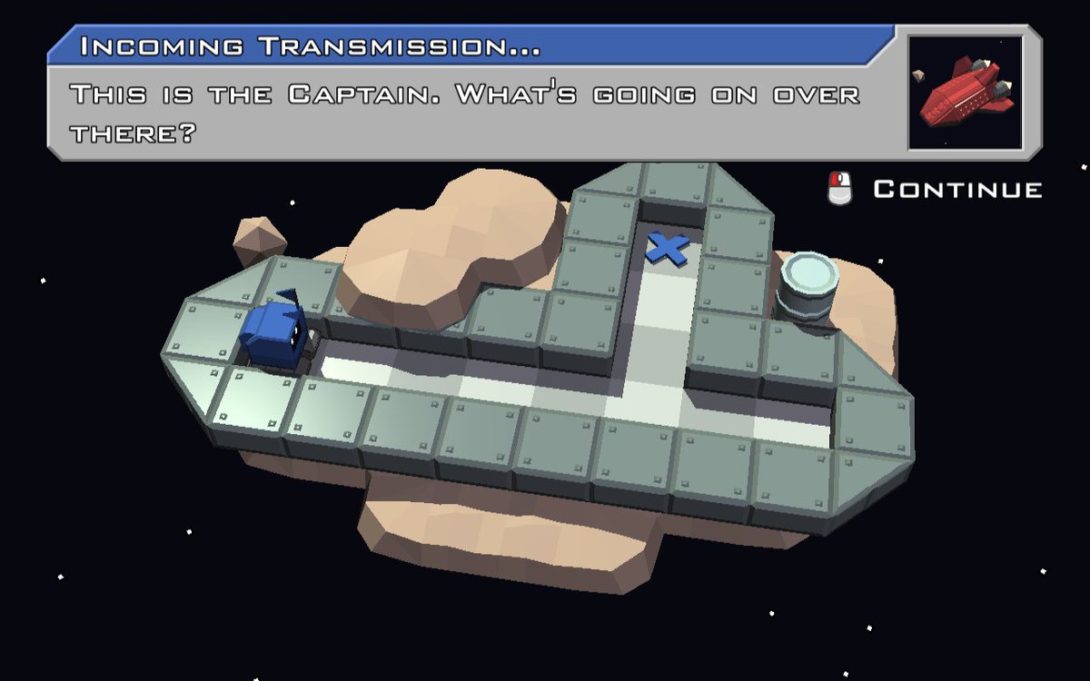 DanTwoHundred's tweet image. The captain needs your help rescuing the Robots in @RedirectionGame! #screenshotsaturday #gamedev