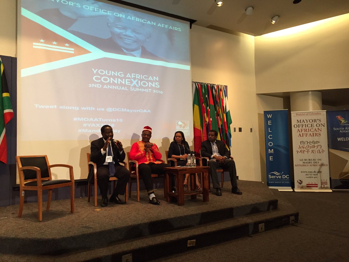 SadeDadaEsq's tweet photo. .@africatechie: Social Entrepreneurship includes for-profit companies impacting the lives of Africans. #YAX2016 https://t.co/5nu1yW0Kqj