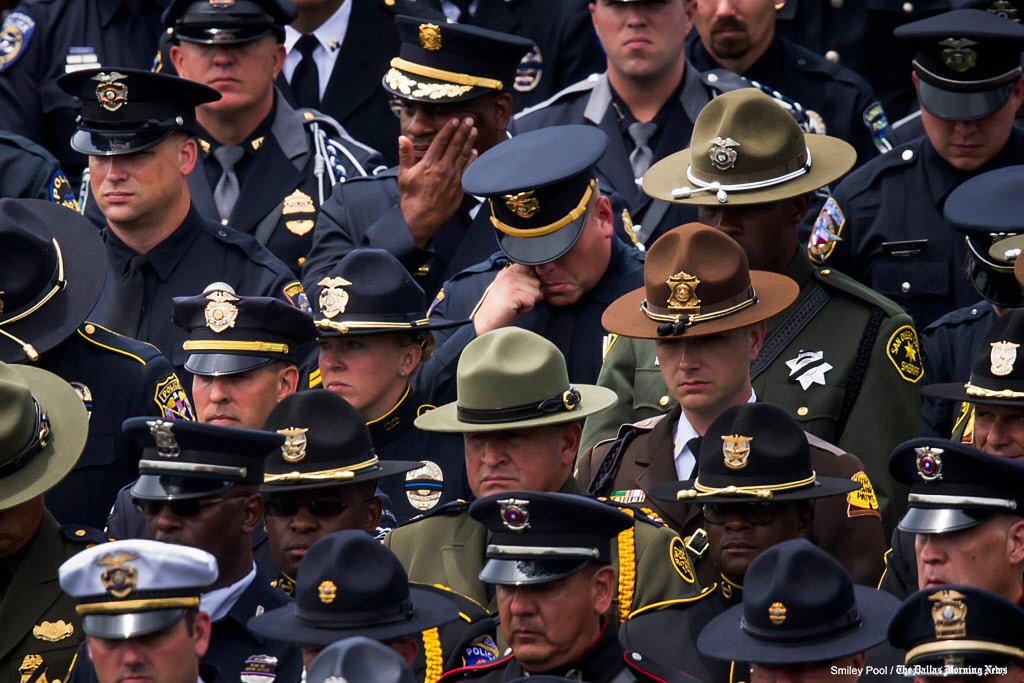 dallasnews's tweet photo. Dallas Police Officer Michael Krol remembered today for 'contagious laugh' https://t.co/9OUd60RwKn https://t.co/NmSiiTbDfA