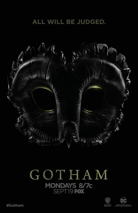 TheGeekmx's tweet photo. Tenemos nuevo poster para la serie #Gotham, al parecer veremos a la Corte de los Búhos en la tercera temporada. #DC https://t.co/HVNNLmLW57