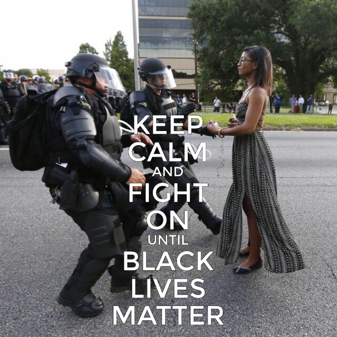 MakeItPlain's tweet photo. Just putting this out there myself. Feel free to use. #ieshaevans #BlackLivesMatter #AltonSterling #PhilandoCastile https://t.co/qJHoTcbVzn