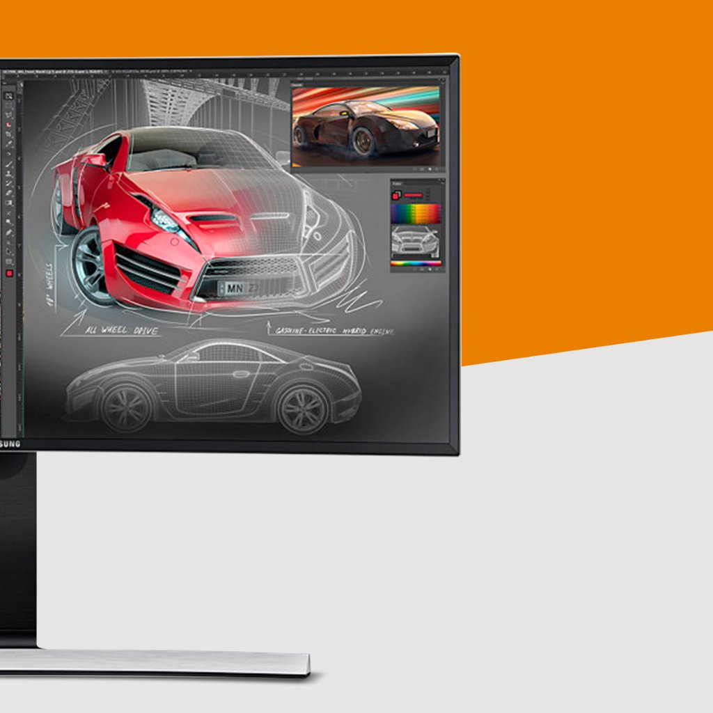 Inventamos un #MonitorCurvo, por el gusto de complacer a tus ojos.