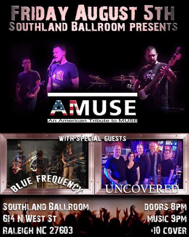 blue_frequency's tweet photo. Come out and see us at @SouthlandBallrm on August 5th! https://t.co/91CKje2iw5