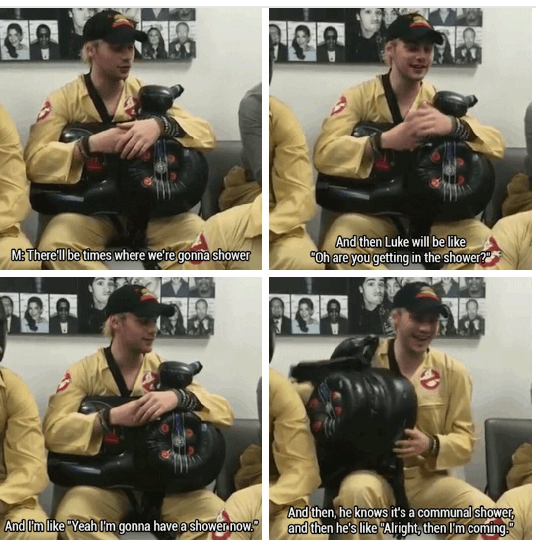 mukethingsus's tweet photo. I just imagined muke showering together and now I'm ***** https://t.co/Igs0bUcu03