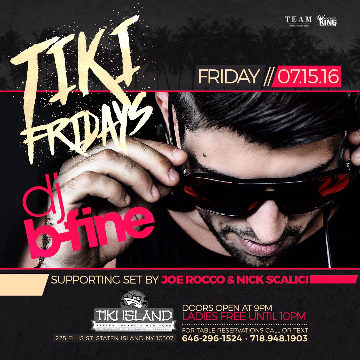TeamEntGroup's tweet image. Who Will I See Tonight? #TEAM #TikiIsland #MakingStatenIslandGreatAgain