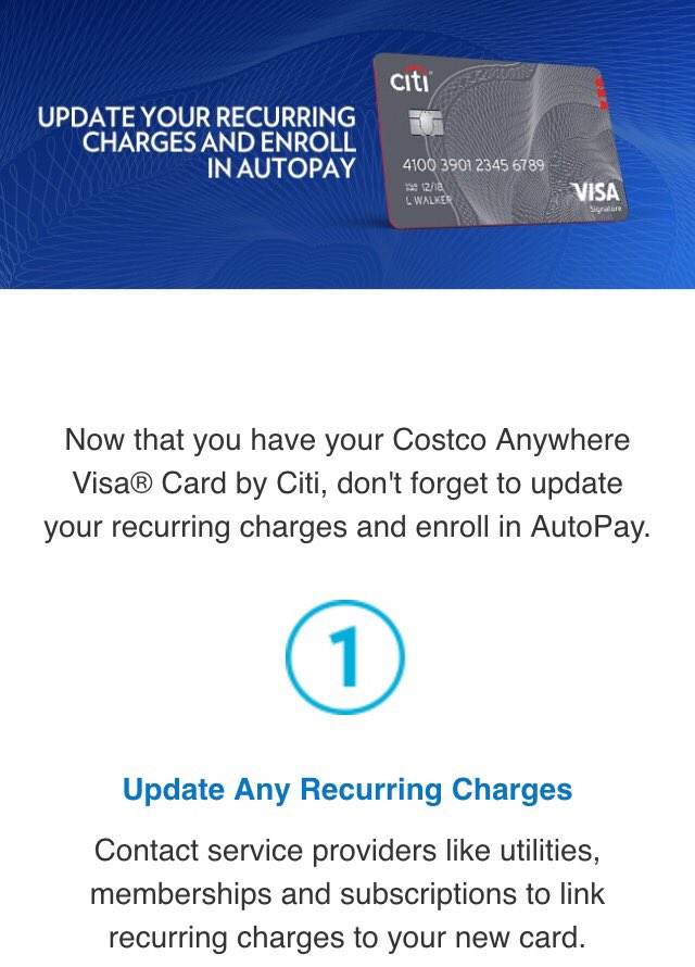 RelayBryan's tweet image. Wow almost a month later @askciti??  I had to rush and update all my autopay at end of June. Bad bad timing @Costco