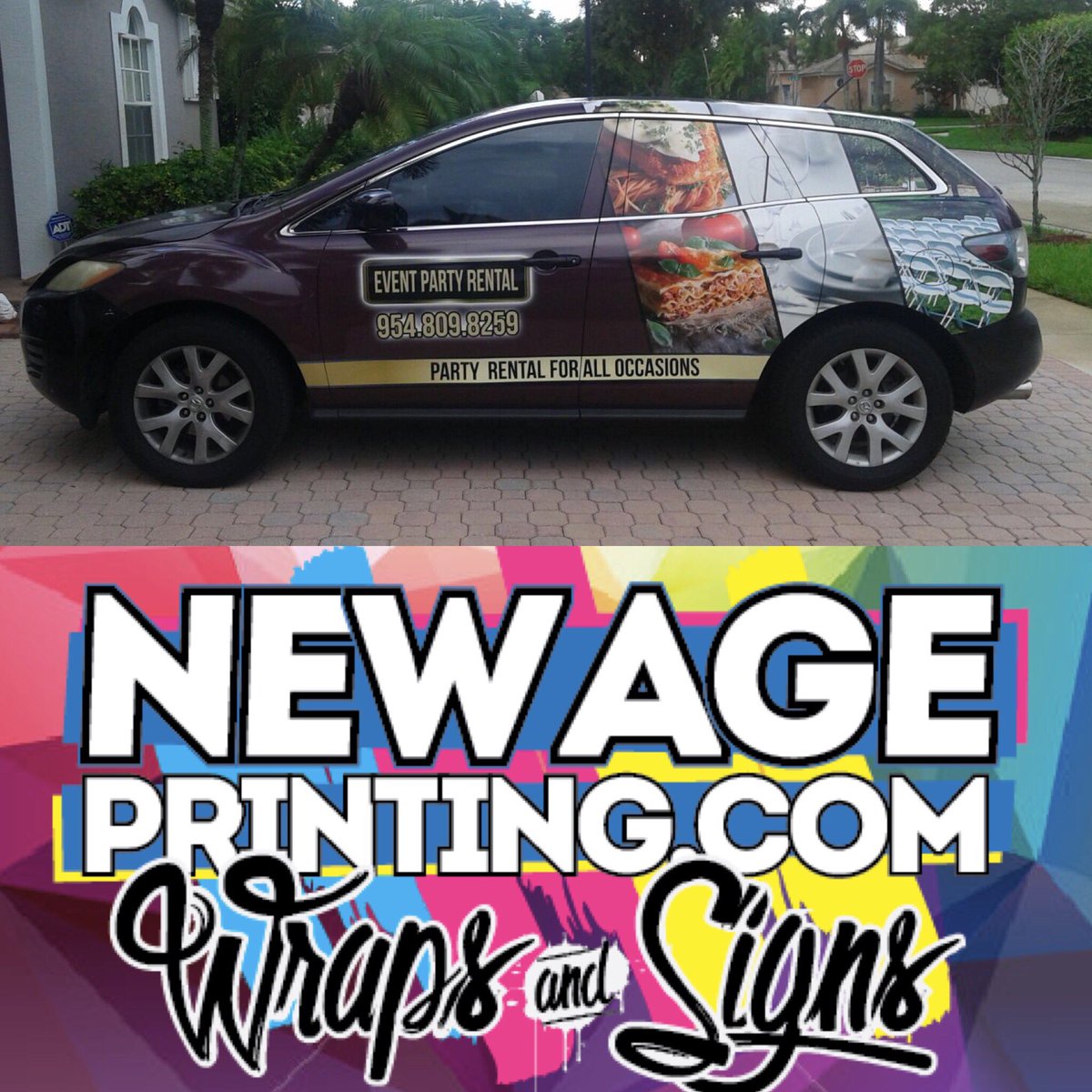 NewAgePrinting's tweet photo. Another quality job by @NewAgePrinting #vehiclewraps #signs #miamiwraps https://t.co/3liy232pt1 https://t.co/SulOgT20pa