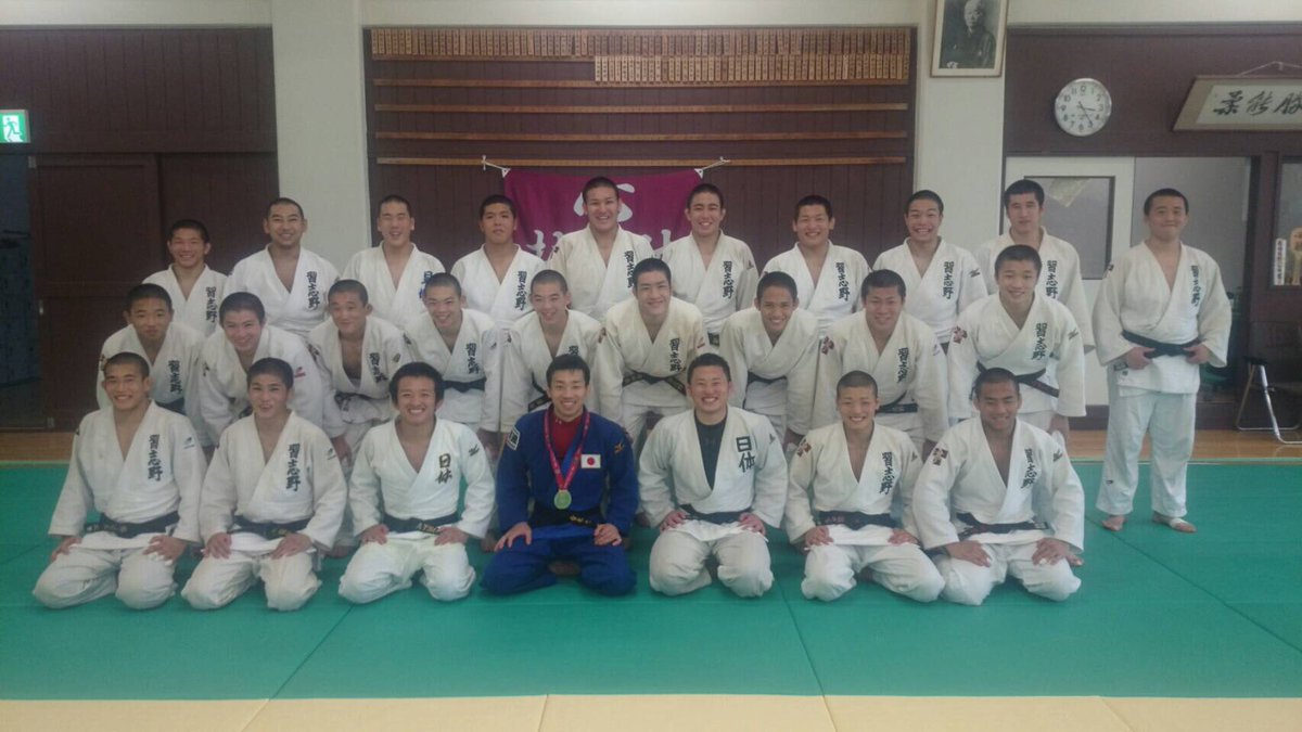 aokibig's tweet photo. 帰省期間は習志野高校にお世話になりました！

優勝報告をはじめ、八千代高校との合同練習&amp;技術講習会、後半は修徳高校への出稽古にも参加させて頂きとてもいい経験になりました^ ^

ありがとうございました😄
選手は試合頑張ってください👍 https://t.co/80hBt23wu1