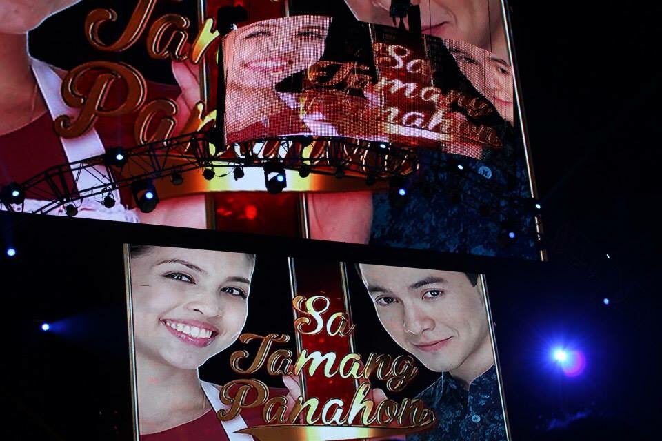 sugatomykookie_'s tweet photo. TAMANG PANAHON feels! 💕 

@mainedcm 
@aldenrichards02 

#ALDUB1stAnniversary 

Photo © to me. https://t.co/VQuP9ke6Lm