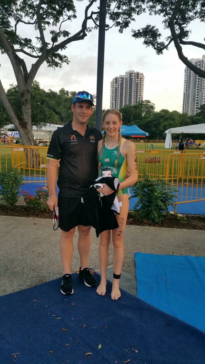 Very happy for this star winning the Junior Elite Women in Singapore <a href="/HUUBDesign/">HUUB Design</a> <a href="/TriAustralia/">Mê Chạy Bộ</a> <a href="/claxton_jessica/">Jessica claxton</a>