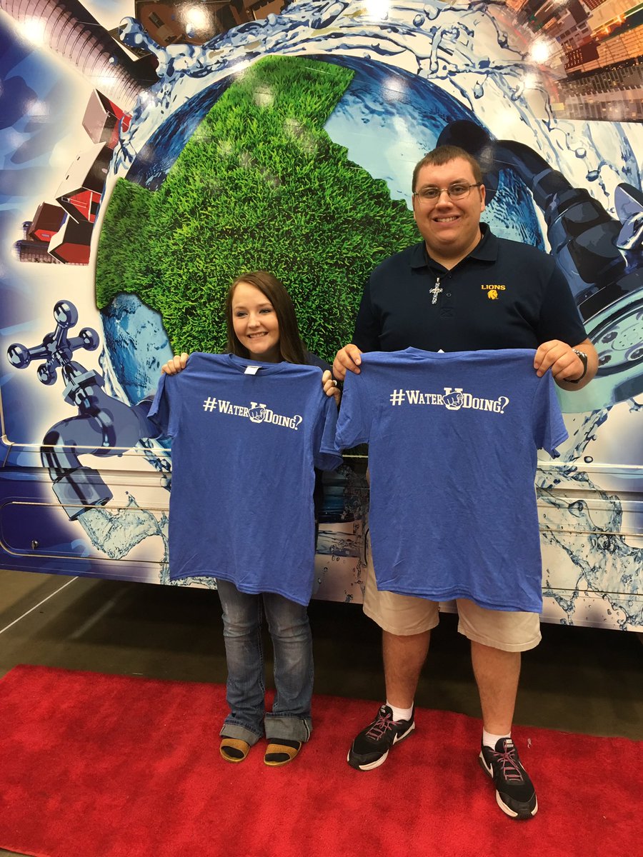 #waterudoing well our state President and Historian immersed themselves in water conservation at state convention!